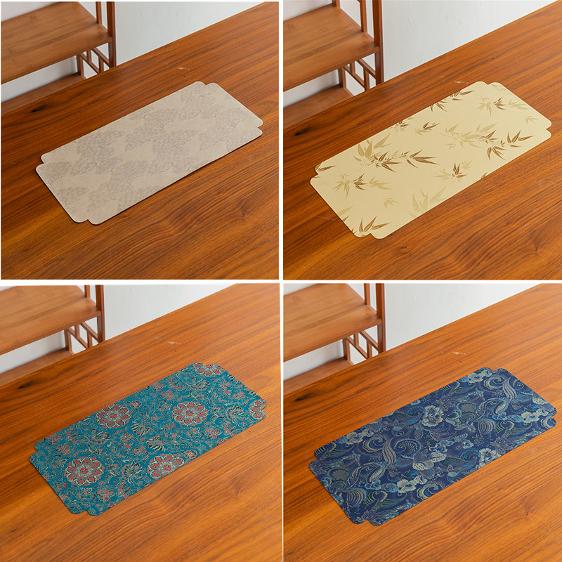 防水茶垫禅意古典布艺桌垫中式茶垫民族风茶托刺绣茶小号复古茶旗,淘宝优惠券,粉丝福利购,淘宝优惠卷