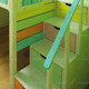 Solid wood children's bed Korean-style European-style children's furniture single-layer loft bed with stair cabinet storage bed can be customized