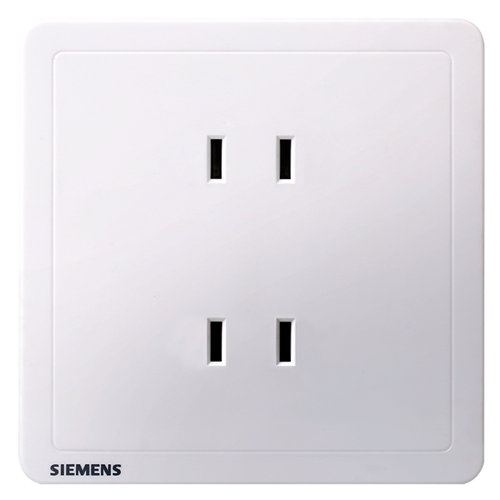 西门子四孔插座致典雅白色86型面板 西门子璞高专卖电源插座