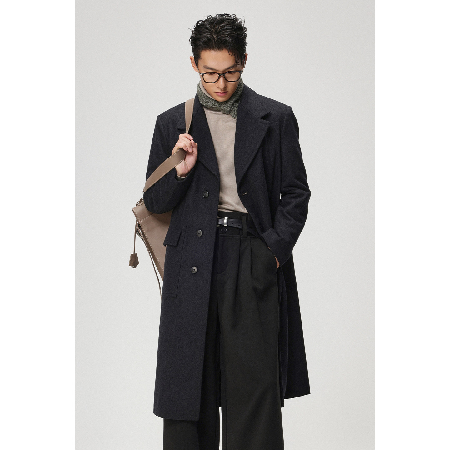 w2x冬季羊毛呢大衣男士保暖通勤男装中长款风衣冬装呢子外套加厚,淘宝优惠券,粉丝福利购,淘宝优惠卷