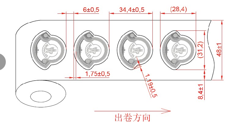 法国国鸟高卢鸡电子标签盟可来标签可感应NFC标签IC芯片标签213 - 图0