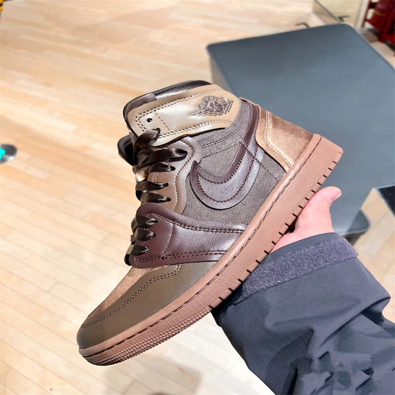 Air Jordan 1 High AJ1 乔1古铜棕男女高帮休闲篮球鞋 FZ8779-200,淘宝优惠券,粉丝福利购,淘宝优惠卷