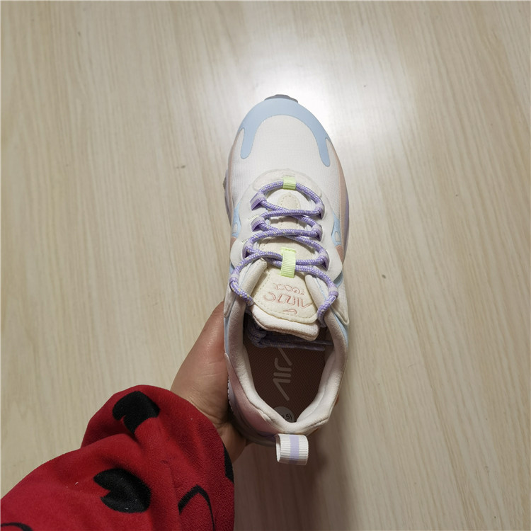 NIKE/耐克 AIR MAX 270REACT马卡龙运动气垫跑鞋 CQ4805-146-071-图1