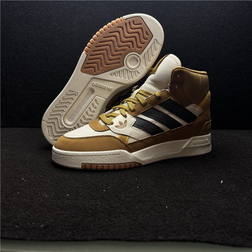 阿迪达斯Adidas三叶草DROP STEP SE 男女高帮运动休闲板鞋 IF2646 - 图0