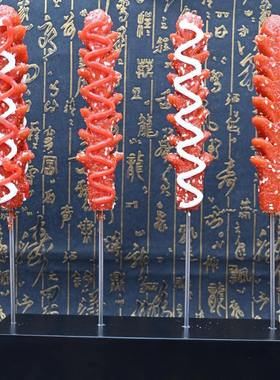 仿真淀粉肠模型开花肠模具炸香肠肉肠一口肠薯塔黄金脆皮烤肠样品