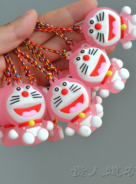 塑料卡通感应灯儿童挂件端午项链