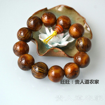 ສັງເຄາະທອງຄໍາທະເລ willow 2.0 bead bracelet imitation black coral sea willow bead men's culture toy bracelet