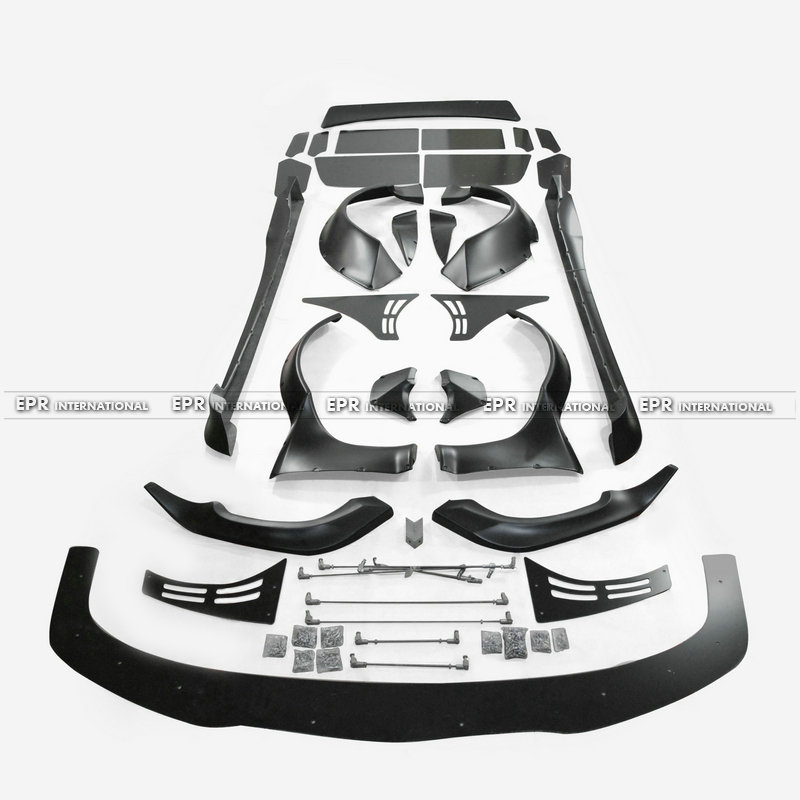 Miata马自达 RX8 宽体全套改装 火箭兔大包围 前唇叶子板侧裙尾翼 - 图3