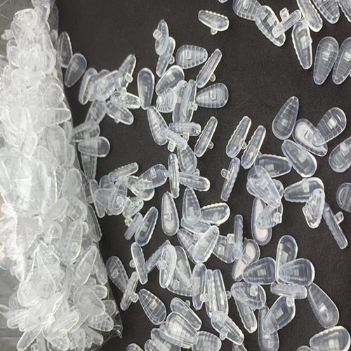 螺丝式超软舒适硅胶空气鼻托防滑无痕镜架鼻垫气囊托叶眼镜配件 - 图0