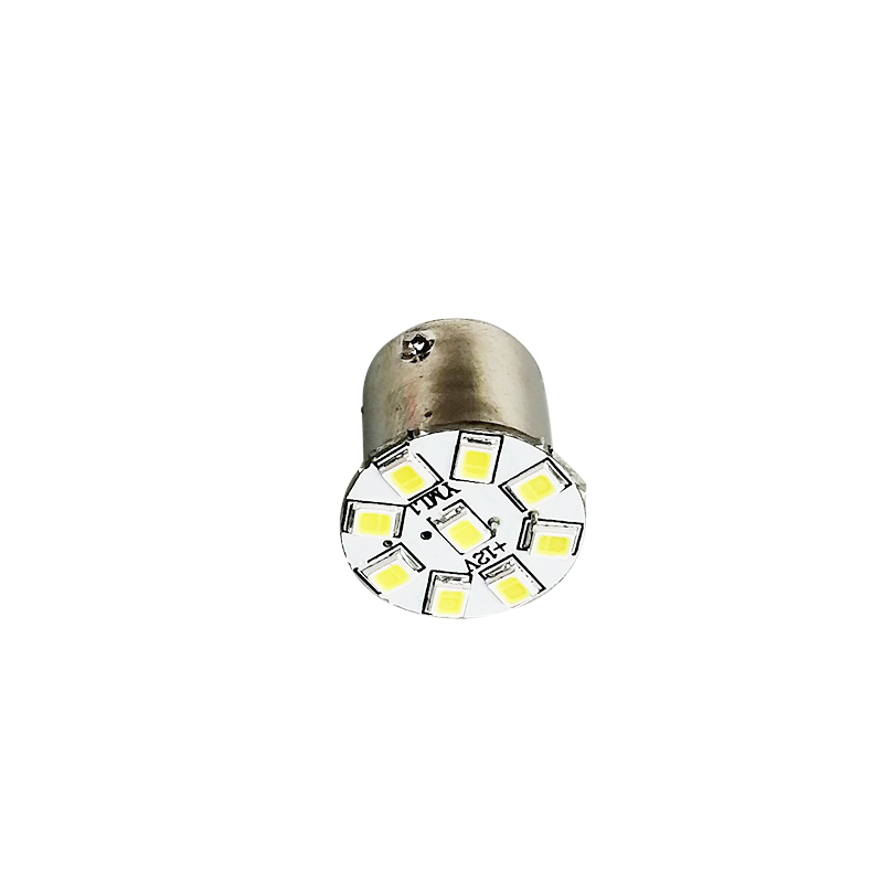 LED刹车灯泡汽车12V单丝平角P21W双丝高低脚P21/5W小灯24V货车 - 图3