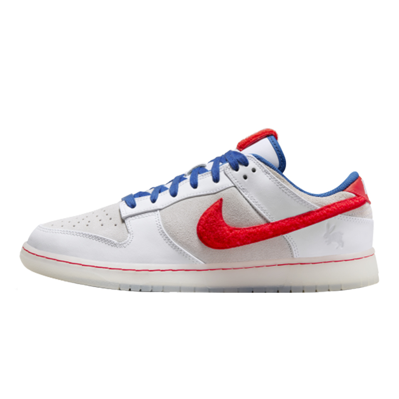 Nike Dunk Low 黑白熊猫 男女 低帮休闲板鞋 酒红兔年 DD1503-101 - 图3