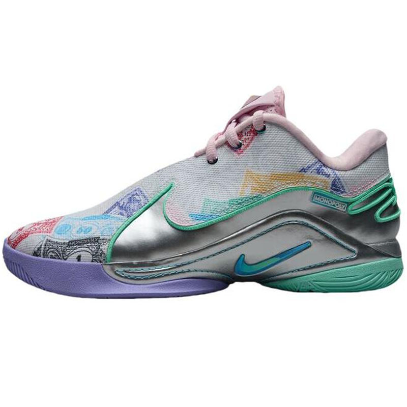 Nike LeBron 22 EP白绿粉蓝防滑耐磨低帮篮球鞋国内版FZ1098-100-图3