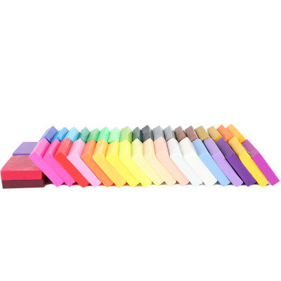 软陶泥36色橡皮泥粘土手工制作diy彩泥24色泥土儿童玩具套装幼儿 虎窝淘