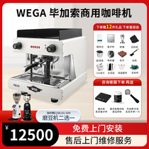 WEGA Picasso pegaso coffee machine double head e61 professional Italian style semi-automatic high cup electric control extraction commercial