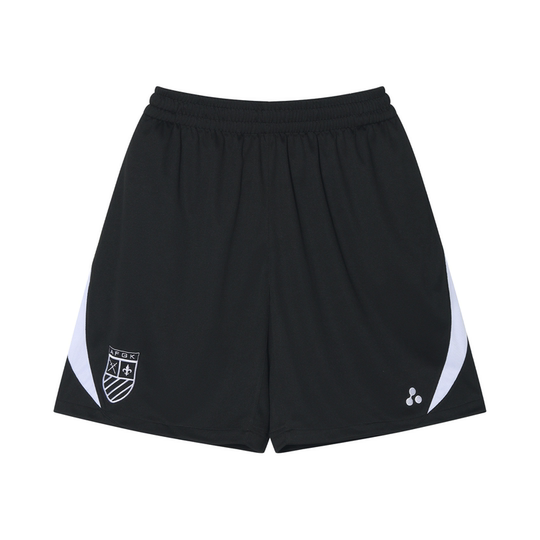 AFGK25SS美式赛车风拼接网眼休闲运动短裤夏季轻薄透气速干五分裤