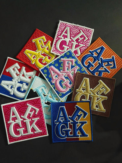 AFGK five-color Velcro winter short down jacket