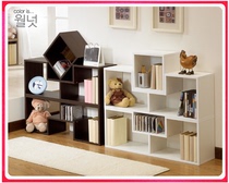 Bookcase free mix of irregular creative bookshelves bookcase shelves