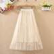 Spring, summer and autumn new mesh skirt, mid-length high-waisted mesh skirt for schoolgirls, all-match skirt for small people, new Chinese style skirt