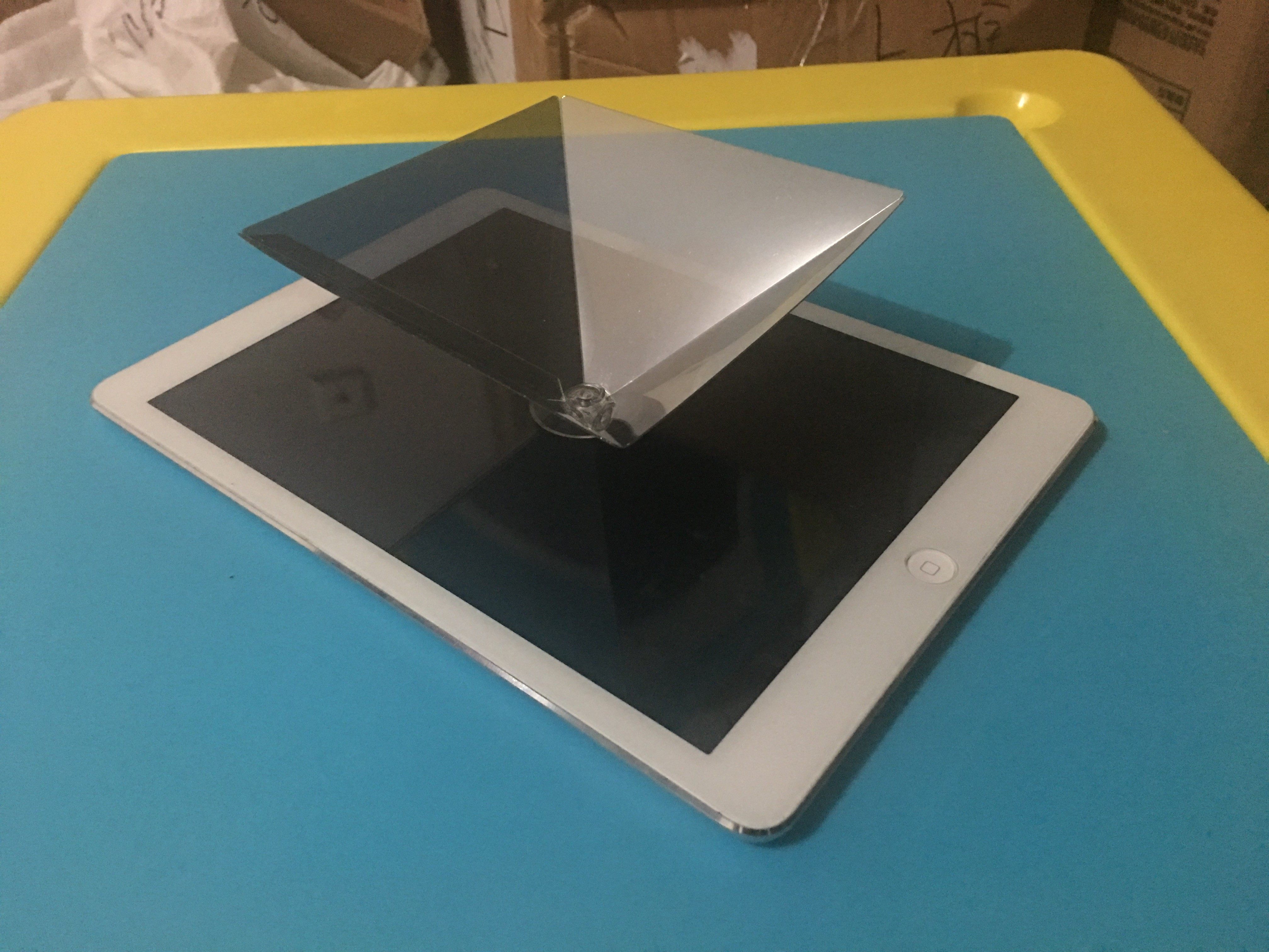 ipad平板全息3d投影仪镀膜金字塔全息立体影像玩具,淘宝优惠券,粉丝福利购,淘宝优惠卷
