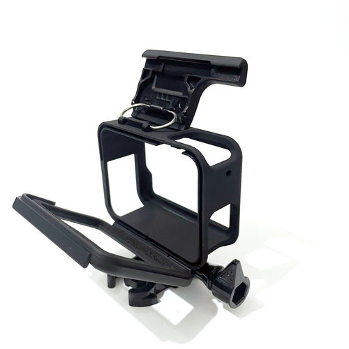 适用于gopro567保护套边框保护壳运动相机防摔固定狗笼支架外壳子 - 图3