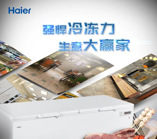 Haier морозильник 519/829/1028 литры Коммерческая мощность большая мощность большие холодильники для холодильника морозильница Краткое морозильник быстро