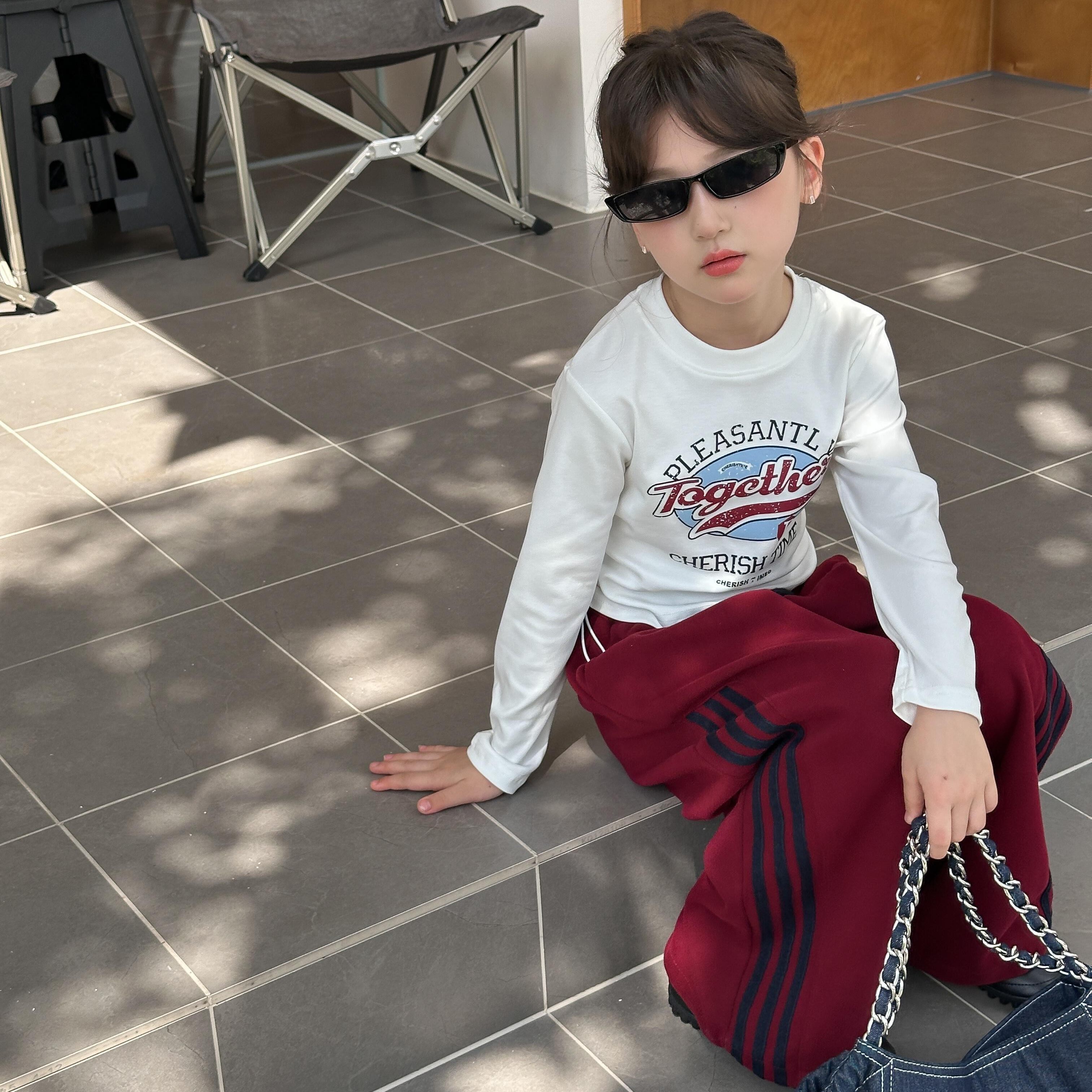 女童裤子2025秋季新款儿童洋气休闲裤中大童宽松直筒阔腿裤运动裤,淘宝优惠券,粉丝福利购,淘宝优惠卷