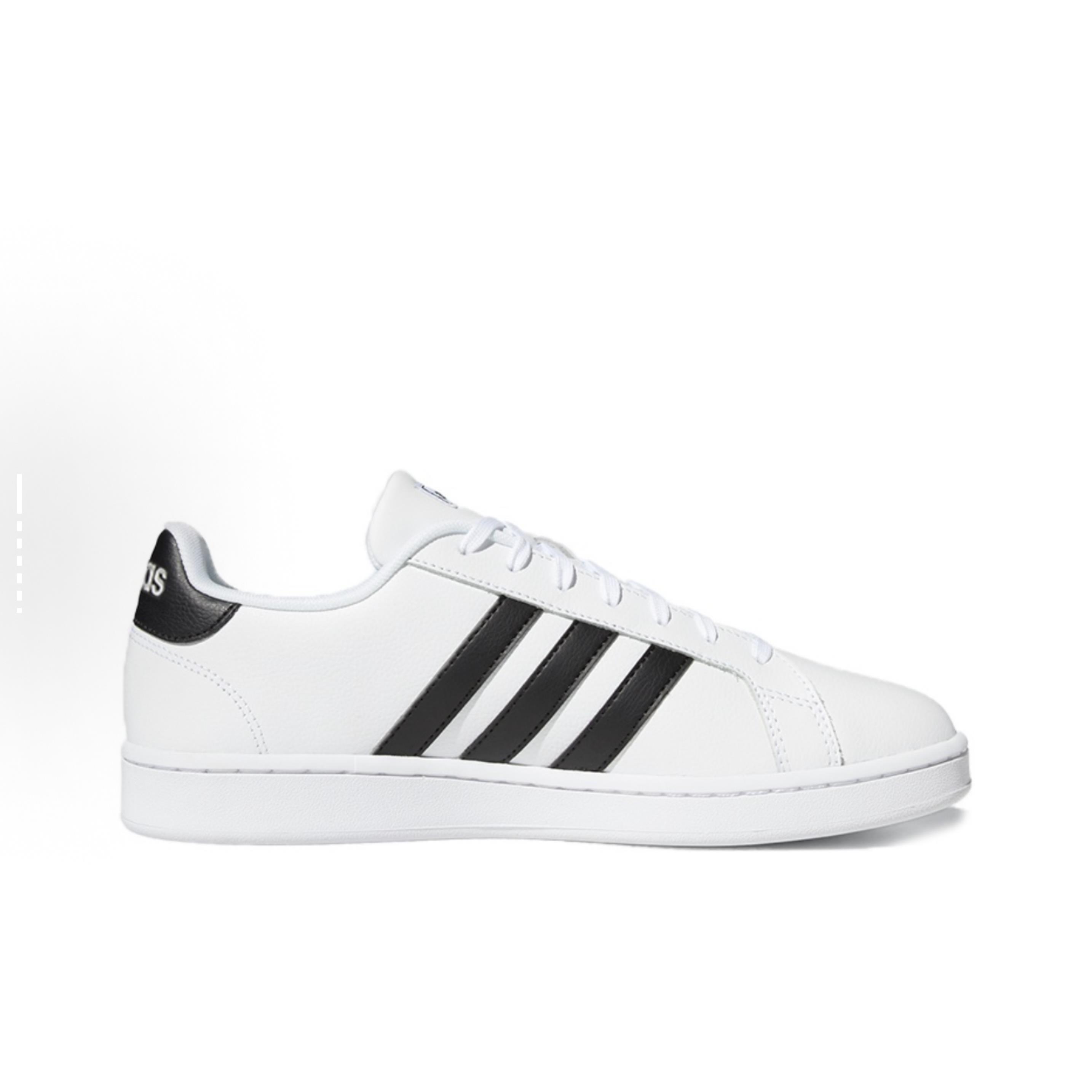 adidas neo GRAND COURT 舒适 低帮 板鞋 男女同款 - 图2