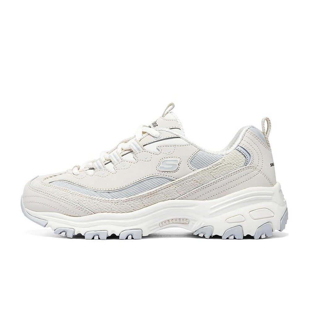 【水火体育】 Skechers/斯凯奇 D'LITES 1.0 老爹鞋 白色 低帮,淘宝优惠券,粉丝福利购,淘宝优惠卷