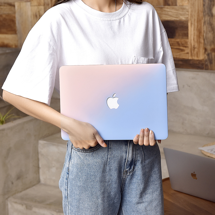 适用2024苹果电脑保护壳macbookpro14保护套macbookair13寸M3笔记本15macbook外壳macair贴膜pro新12macpro16-图1