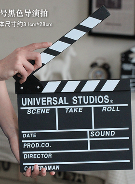 道具电影场记板摆件装饰品