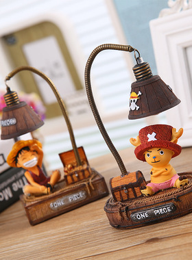 卡通动漫小夜灯礼物树脂工艺品