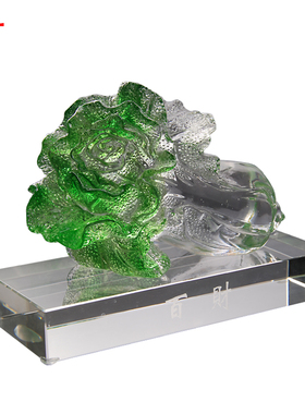 琉璃办公桌小摆设汽车开业礼品