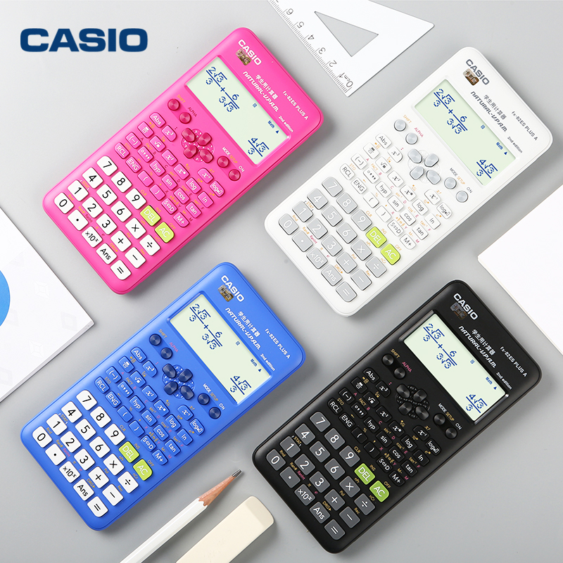 CASIO卡西欧正品fx-82es plus A初中高中学生函数科学计算器会计专用注会考试大学生考研多功能计算机器包邮 - 图0