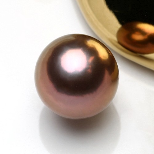 【彩云】10mm AAAA近正圆天然淡水爱迪生珍珠性价比捡漏定制BMB - 图3