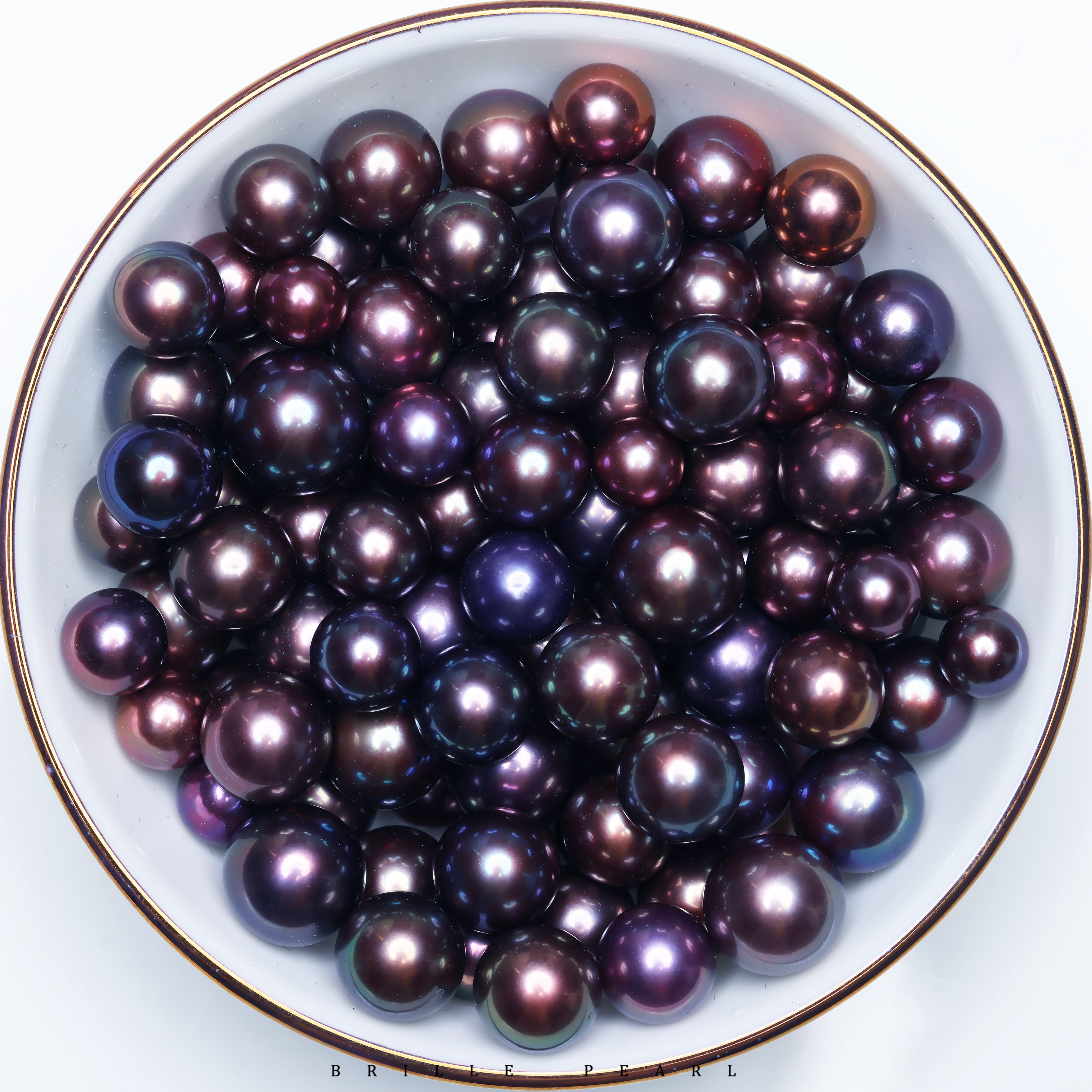 【爆浆蓝莓】天然色正圆淡水爱迪生珍珠极光妖紫罗兰diy散珠BUA,淘宝优惠券,粉丝福利购,淘宝优惠卷