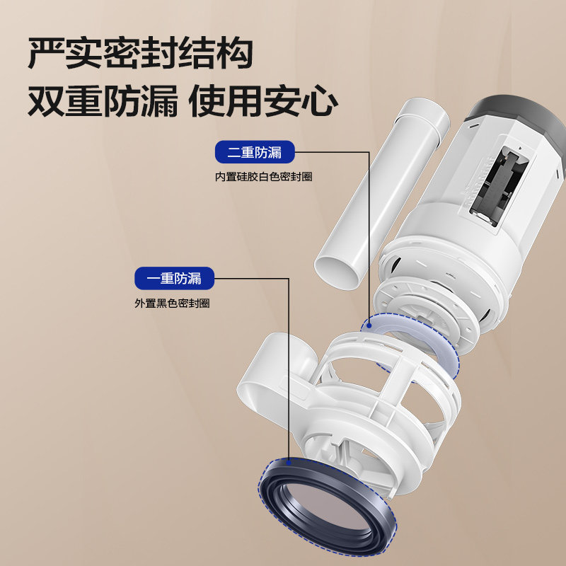 Jomoo toilet tank accessories water inlet valve universal water tank accessories old-fashioned toilet water dispenser drain valve