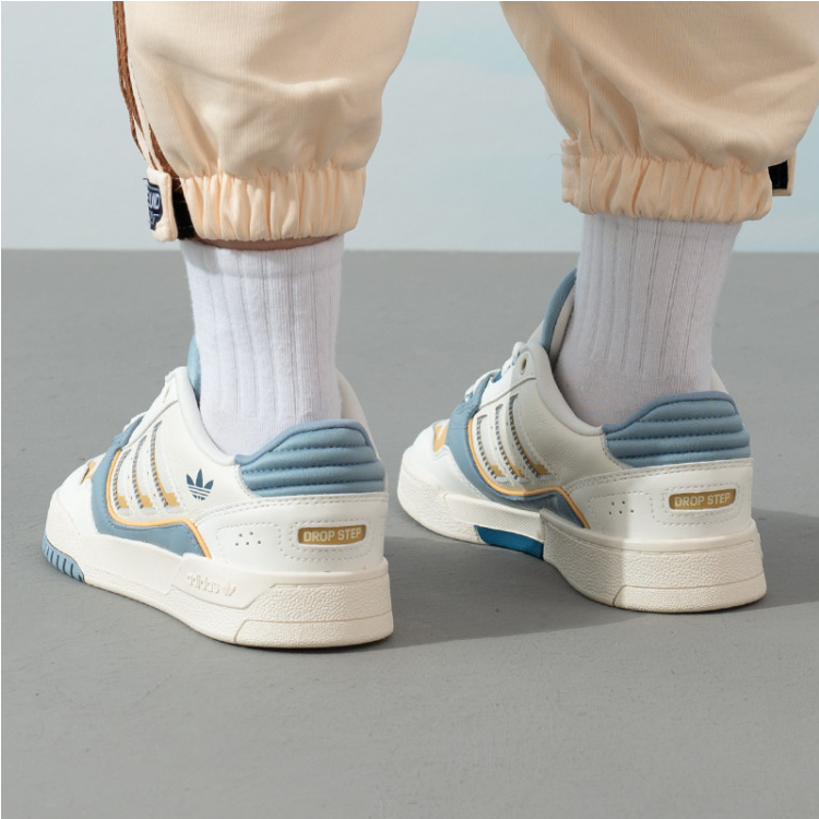 Adidas/阿迪达斯三叶草男女DROP STEP LOW 2.0运动休闲板鞋IG4336,淘宝优惠券,粉丝福利购,淘宝优惠卷