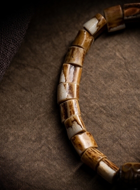 卡杰格朵鹿角原创设计手串