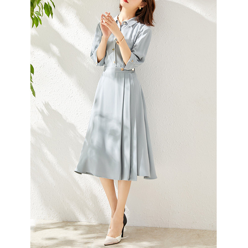 衣然故我2020新款秋季小个子连衣裙 衣然故我连衣裙