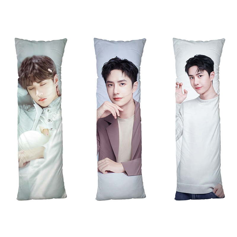 UNIQ王一博人形等身抱枕头男友睡觉玩偶公仔礼物古装周边照片定制 - 图0