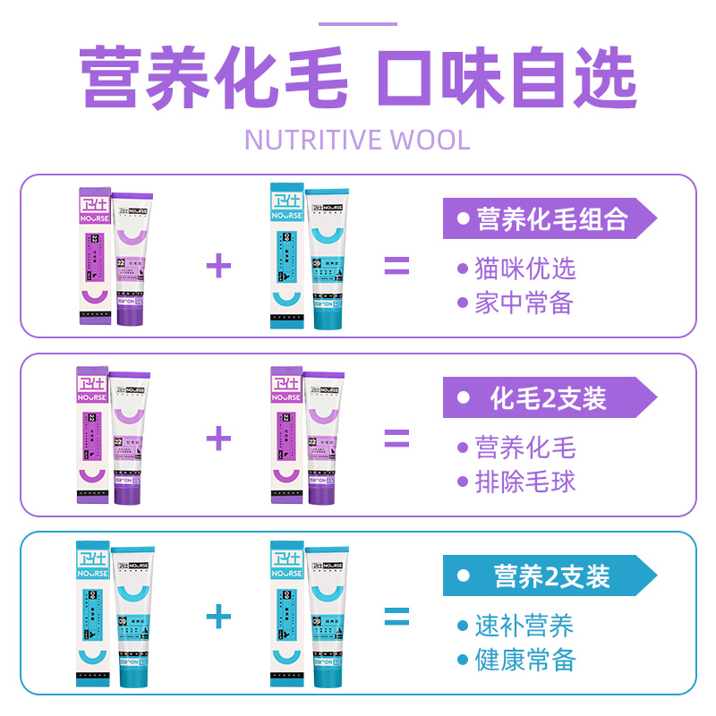 卫仕化毛膏营养膏猫咪专用狗去毛球排除增强免疫力宠物幼猫卫士 - 图0