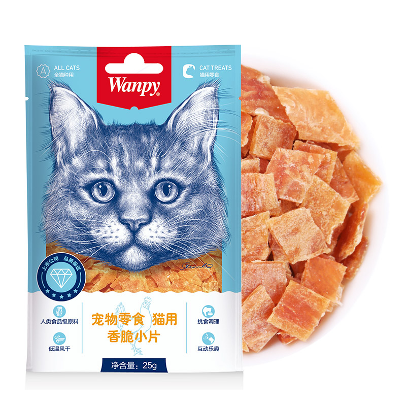 顽皮猫咪零食猫用金针软丝30g/包X - 图3