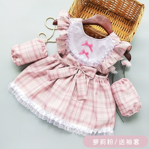 Детский фартук, водонепроницаемая юбка на девочку для раннего возраста, демисезонное термобелье для еды, в западном стиле, анти-грязь