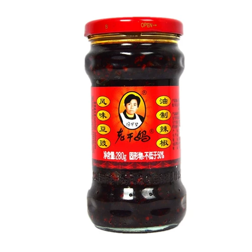 Лаоган мама ароматизированная индейка 280g Tao Hua bi смешанную соус -соус аромат бобовый масляный перец подлинный протокол