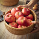 Natural rattan storage basket