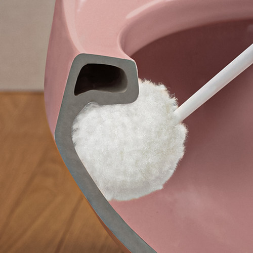 日本进口长柄马桶刷套装家用厕所无死角去污刷卫生间清洁马桶刷子 - 图0