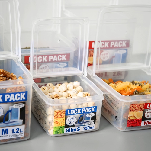 Японский импортный ящик для хранения, пластиковая коробка для хранения