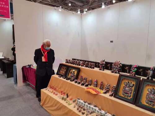 [ 淮阳泥泥狗】非物质文化遗产特色手工艺品生肖摆件可吹响伴手礼 - 图2