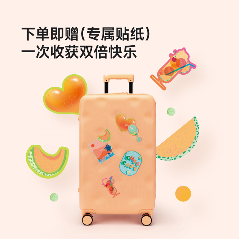 不莱玫大容量行李箱女留学24万向轮拉杆箱20寸旅行箱拉杆26密码箱