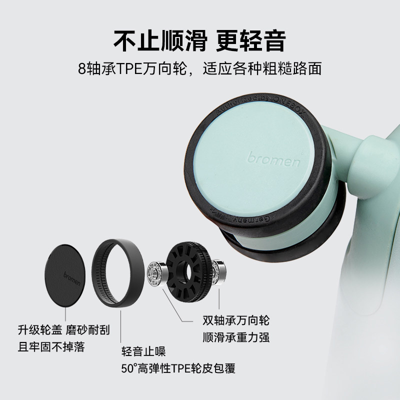 不莱玫巧克力高颜值女大容量拉杆箱 不莱玫旅行箱